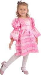 Фото Костюм Розовое платье куклы детский