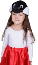 Фото Карнавальная шапка сорока детская