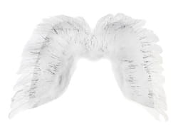 Фото Крылья ангела с блестками белые