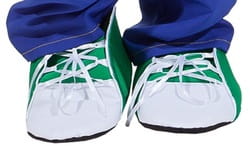Фото Ботинки Клоуна зеленые