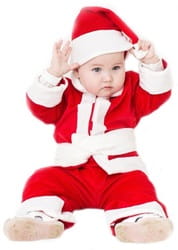 Фото Костюм Санта Клаус (красный) детский