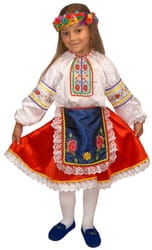 Фото Карнавальный костюм детский Украинская девочка