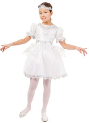 Фото Костюм Снежинка в платье детский